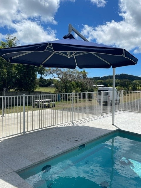 3.6m MASTERSHADE OCTAGONAL UMBRELLA (WITH VALANCE)